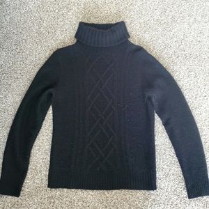 J Crew angora wool blend sweater with cowel neck